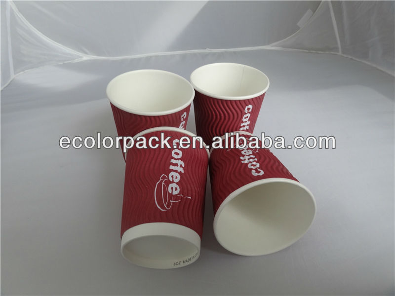 Wholesale colorful custom single wall paper cup