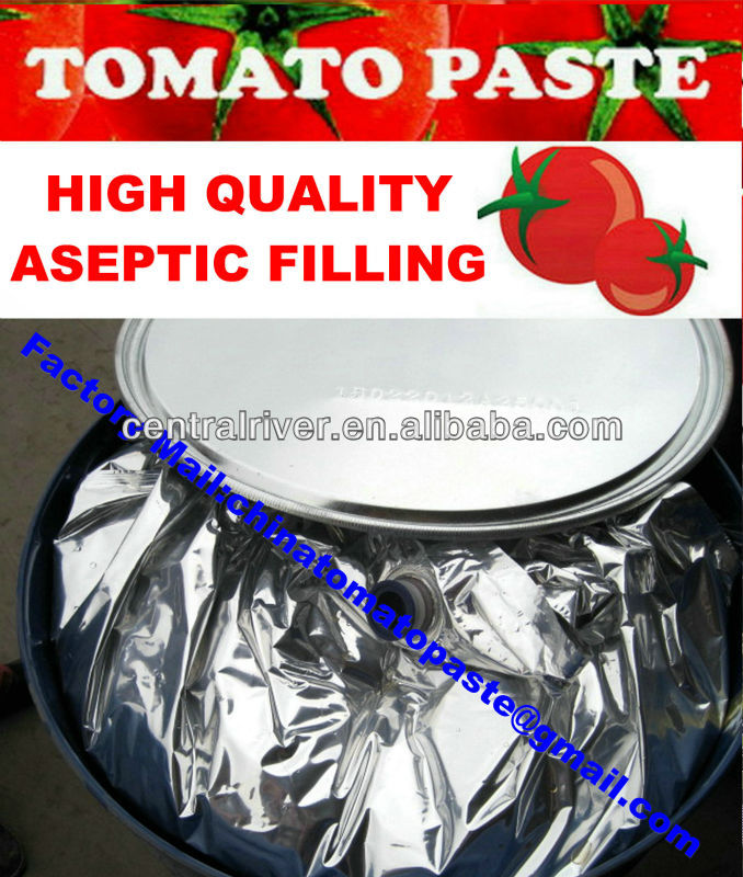 Tomato paste 36-38 Brix Cold break 2013 Crop