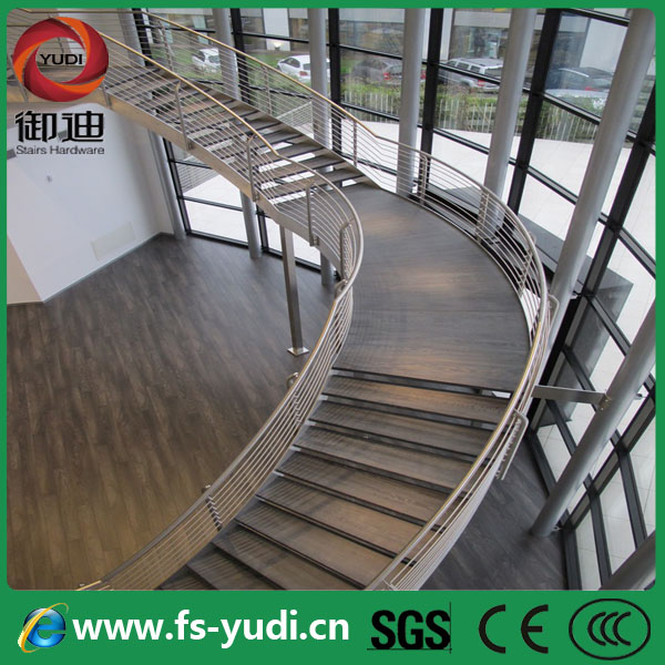 良質のステンレス鋼はすば階段と木のステップ問屋・仕入れ・卸・卸売り