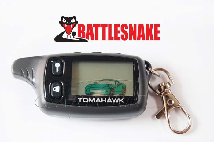 LCD remote for Tomahawk TW9010 car alarm sytem,Certification with CE,Free shipping 