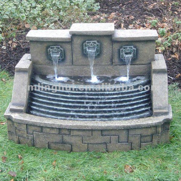 Nachahmung steine 3 wasserfall garten wand brunnen stein andere ...