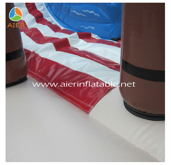 New Inflatable coconut tree slide,water slide for kids