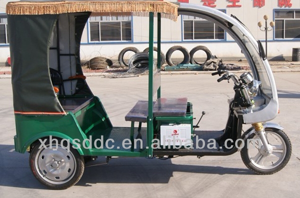High motor battery powered electric tricycle market price list in india
