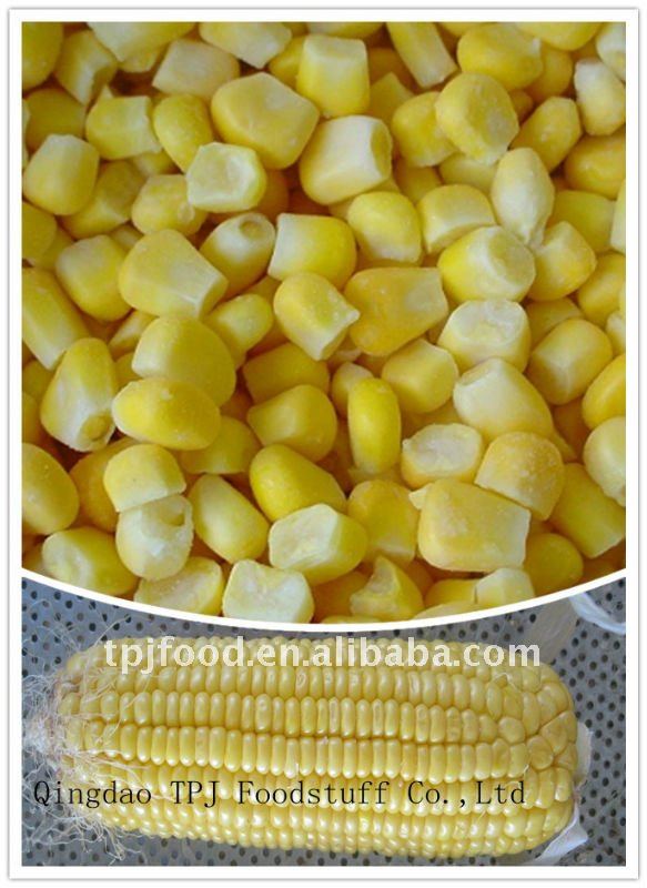 frozen sweet corn kernels with FDA BRC,HALAL,HACCP,KOSHER