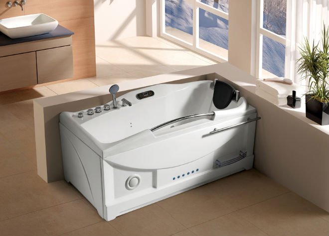 アクリルのマッサージの浴槽/自立型のバスタブ価格G670ジェット噴流浴槽問屋・仕入れ・卸・卸売り