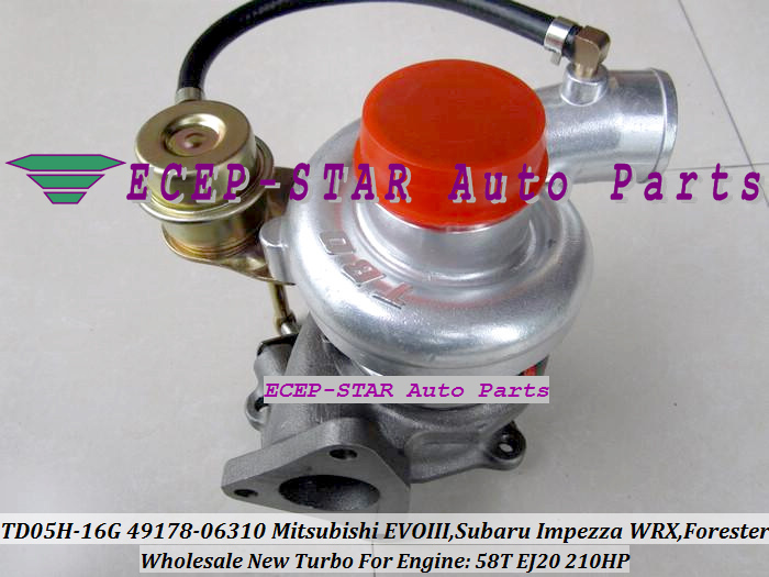 TD05H-16G 49178-06310 Turbo Turbocharger Mitsubishi EVO III Subaru Impezza WRX Forester Engine 58T EJ20 210HP (1)