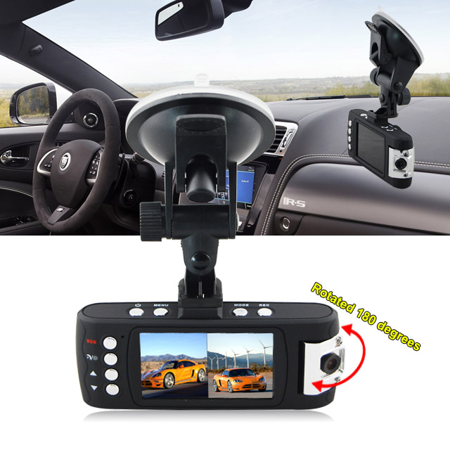 アメリカでhottes2.7インチ1080pフルhdg- センサーgps二重カメラ車のブラックボックスdvr問屋・仕入れ・卸・卸売り