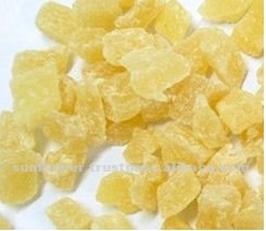 Dehydrated Pinapple Core-Slice, Dice, Chunks, Coins Mix Color