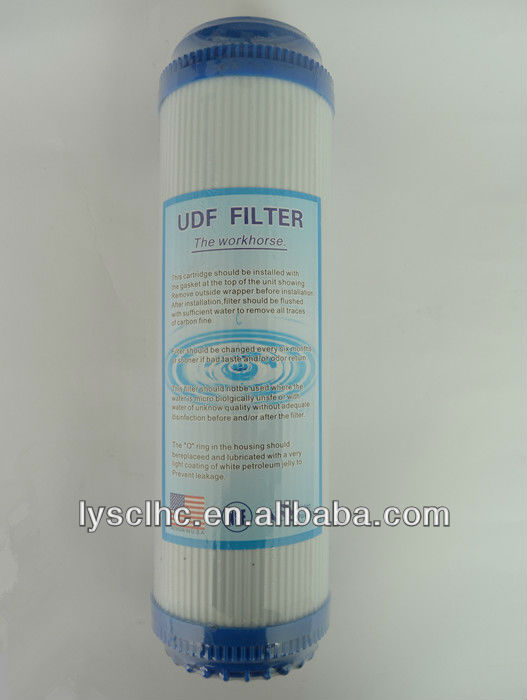 UDF water cartridge filter / water filtration cartridge on sale