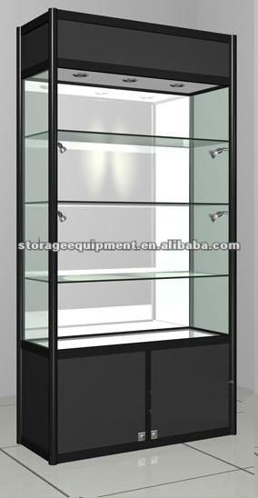 2014 HOT design glass display counter/Retailer glass table with 