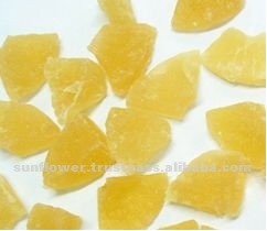 Dehydrated Pinapple Core-Slice, Dice, Chunks, Coins Mix Color