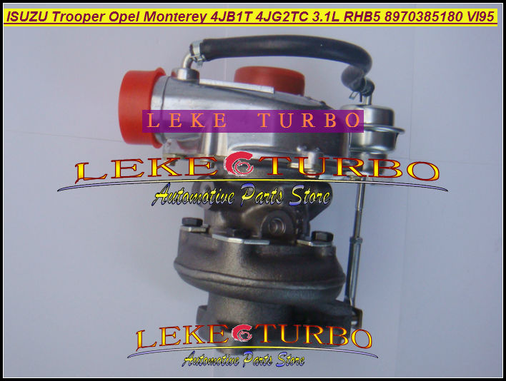 RHB5 8970385180 8970385181 VI95 turbo turbine turbocharger for Isuzu Trooper Opel Monterey 4JB1T 4JG2TC 3.1L 113HP (7)