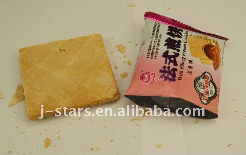 Tasty Grape Flavour Wafer Biscuit And Cookies For Afternoon Tea Time