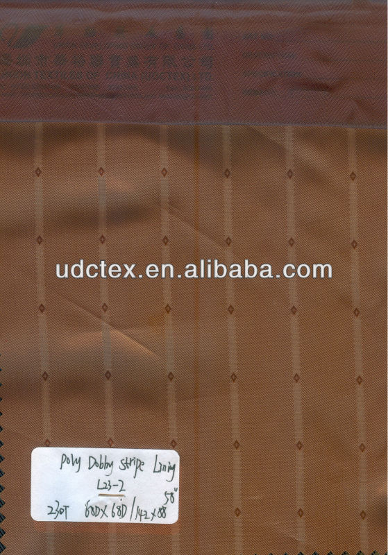 100% polyester herringbone lining fabric