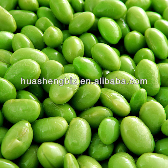 iqf frozen green soya bean kernel