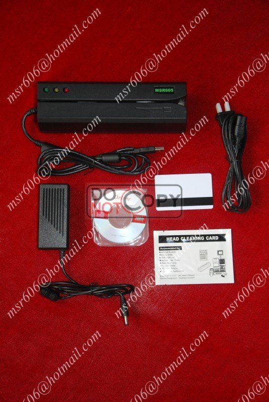 MSR605 USB Magnetic Strip Card Reader / Writer