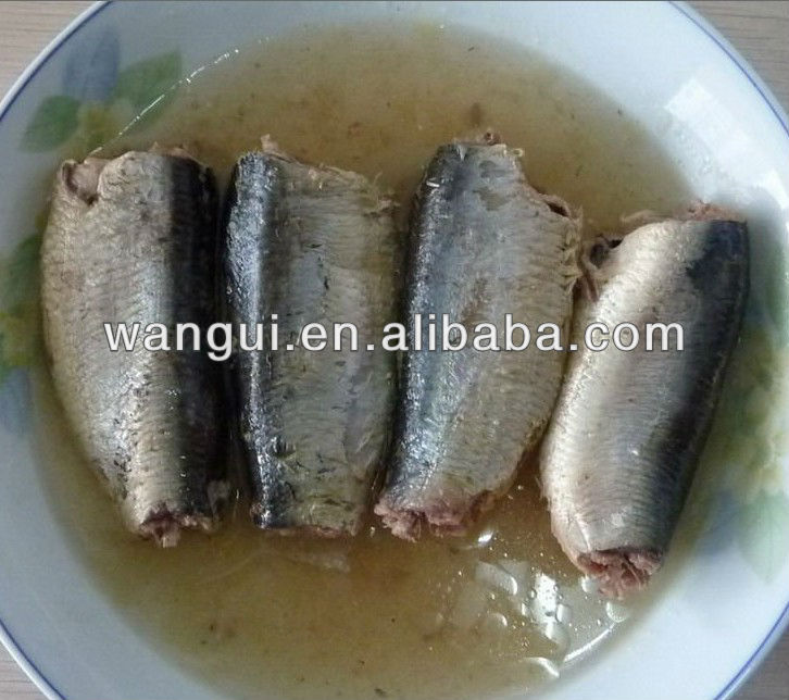 Canned Sardine Fillet in Water and Salt