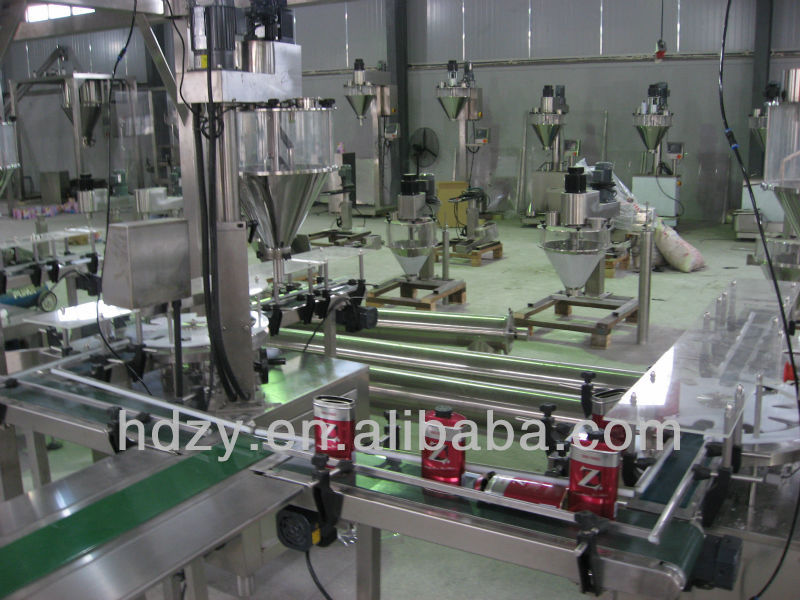 Full-Automatic Rotary cocoa powder filling machine/ Filling and packing machine/ Auger powder filler machine