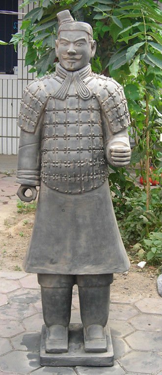 古代彫像の中国のテラコッタ戦士のひざまずく射手CTWH-023仕入れ・メーカー・工場