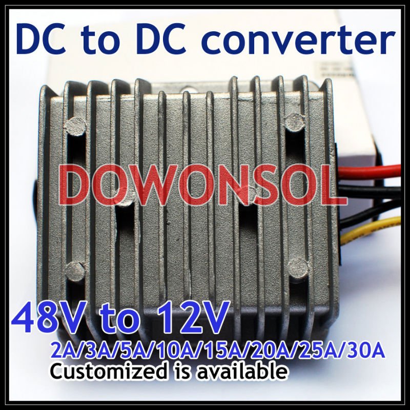 DC DC Converter Regulator 48V Step down to 12V 12A 144W, View DC ...