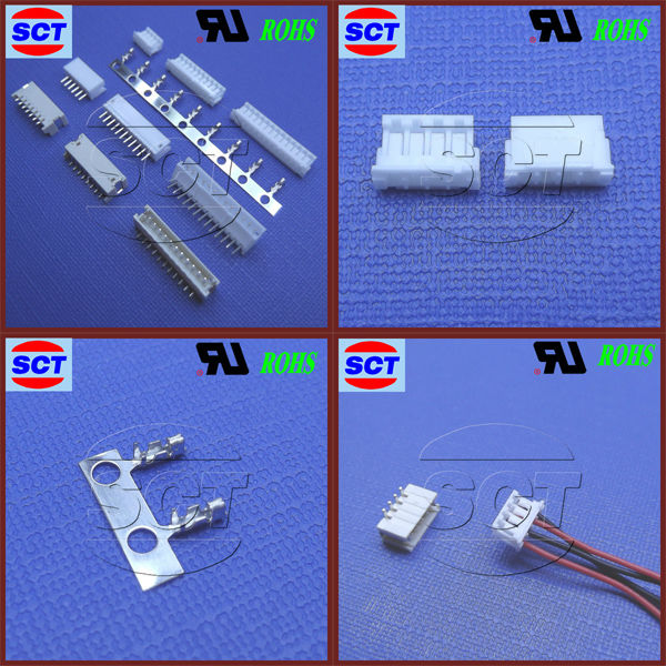 JST ZH1.5 single row 10pin male connector