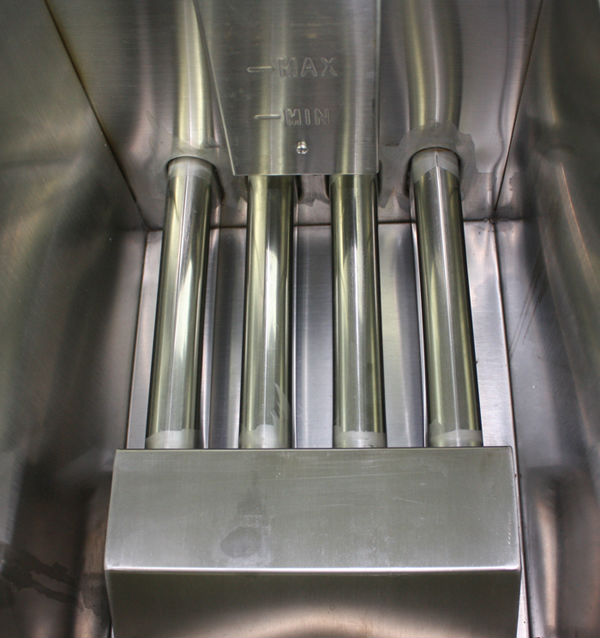 CE with desktop gas fryer HOT model HIRD
