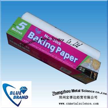 SGS&FDA certificated high temperature baking paper roll for food cooking