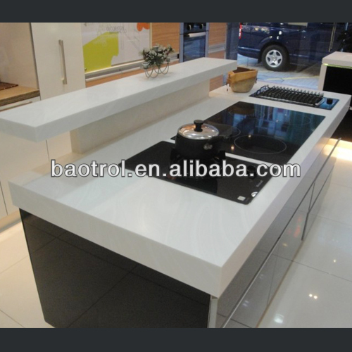 中国ホーム家具メーカー固体表面キッチン設計のための/台所のキャビネットの設計/designerが家具( kct- 012)問屋・仕入れ・卸・卸売り