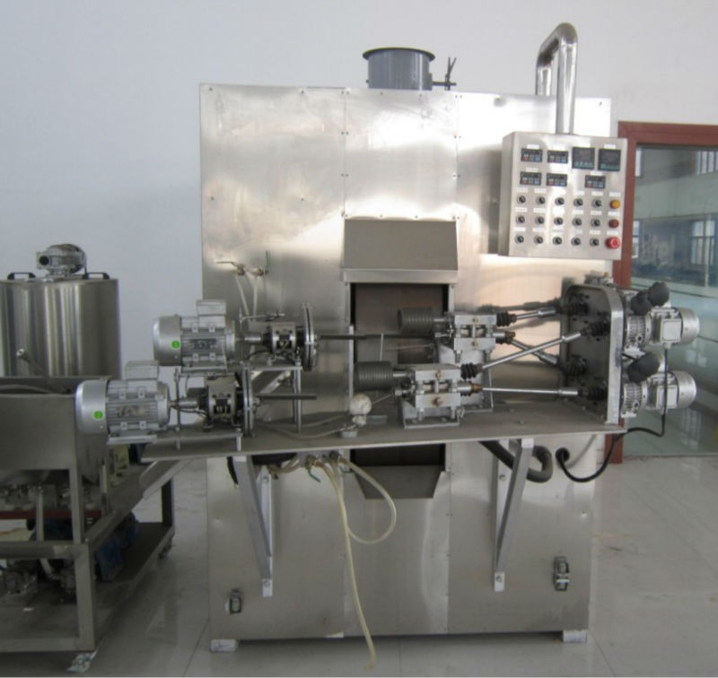 Egg roll (center filling cone) production line factory