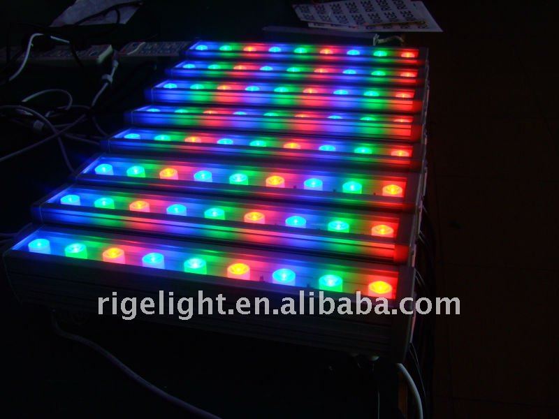hot selling outdoor 27*1W 3CH ip65 LW04B wall washer&led bar,led stage,lamp,cable