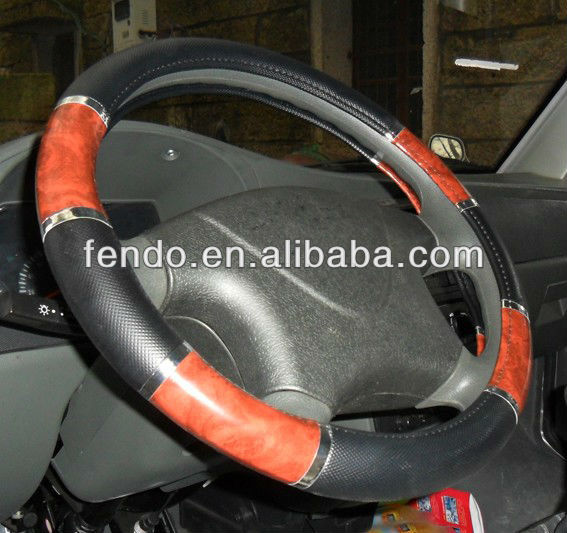 ファッション新しいデザインのpvcの車のステアリングホイールが製造から問屋・仕入れ・卸・卸売り