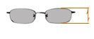 56 Size Unisex Aviator Eyewear Pilot Optical frame Vintage Eyeglasses