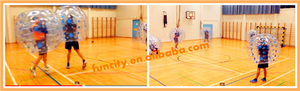 Golden new game- Inflatable bubble football/soccer bubble ball