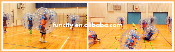 Golden new game- Inflatable bubble football/soccer bubble ball