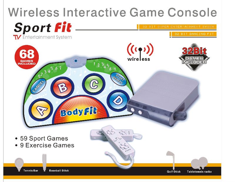 HD-038 32ビット無線相互スポーツ朴のボディはJoypads + Bodyfitのマットに合図した問屋・仕入れ・卸・卸売り