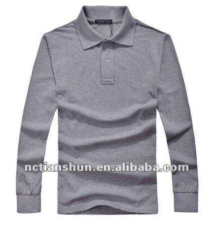 Best selling promotional name brand Yong boys Yarn dyed casual long sleeve Korean collar shirt Cheap camisa mens polo t shirt