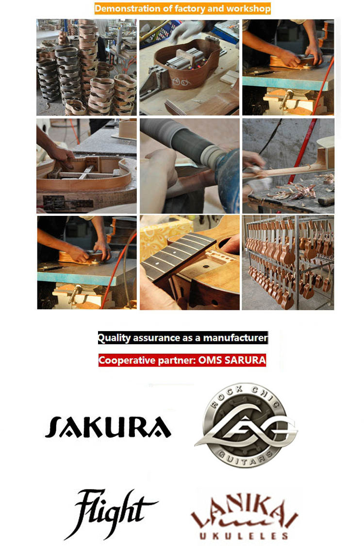 サイズeut-k6テナーウクレレカッタウェイフルソリッドコア木材仕入れ・メーカー・工場