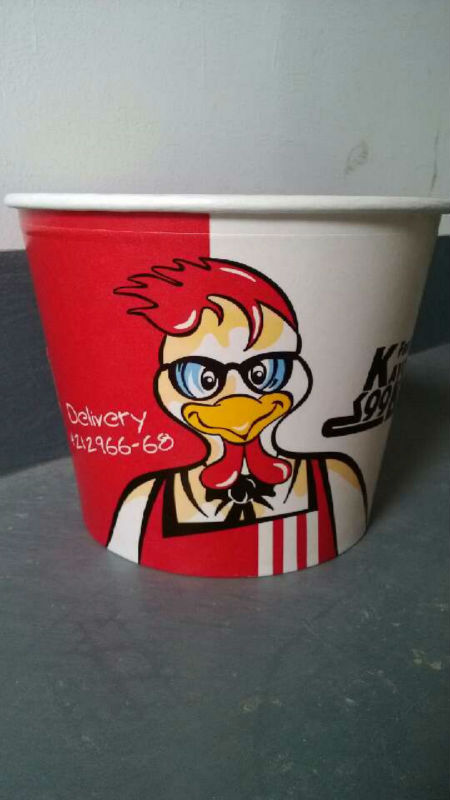 Popcorn cups&chicken bucket