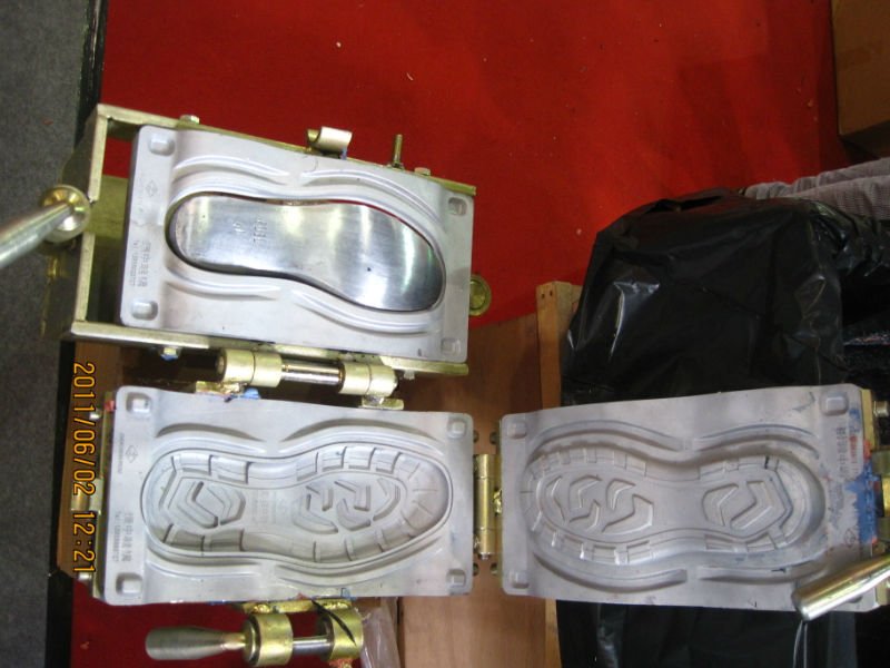 新しい2014年アルミpu靴の金型( シングルとダブル色)問屋・仕入れ・卸・卸売り