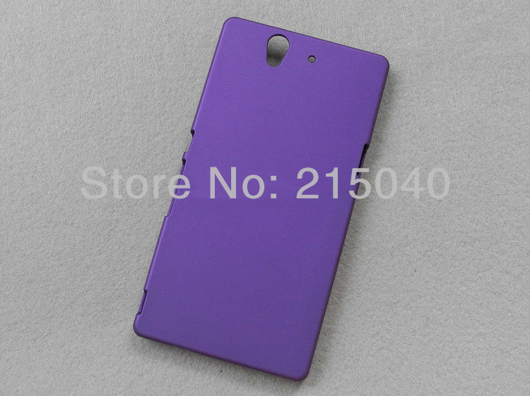 Hight Quality Rubber Matte Plastic Hard Back Case Cover for Sony Xperia Z Yuga C6603 L36h L36i C660X, SON-001 (14)