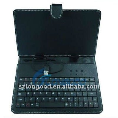 ePadのための/aPadのための/iRobotのタブレット7のためのUSBのキーボードとの革場合問屋・仕入れ・卸・卸売り