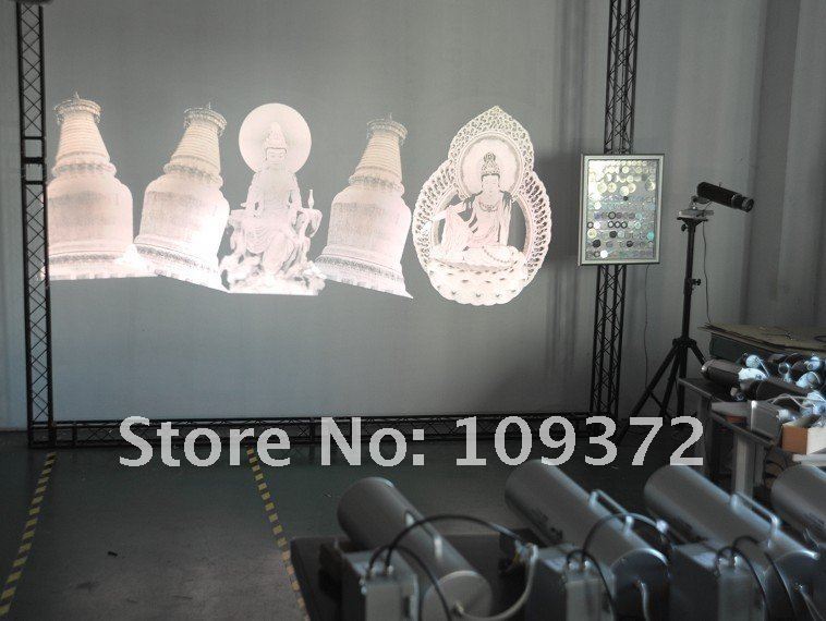 Outdoor IP65 10W LED Gobo Projector TA-Athena-FO10 With Double Colors Glass Gobo Slides