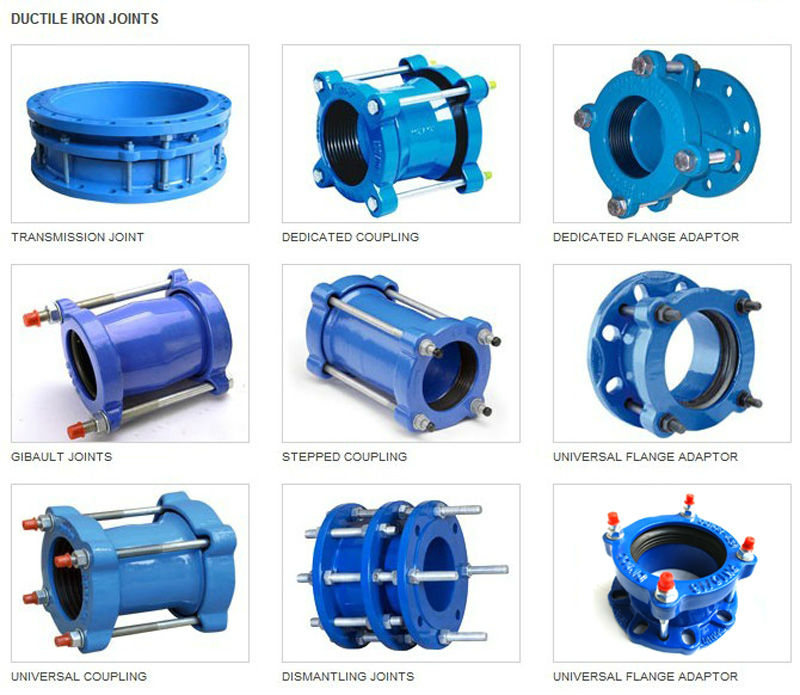 Ductile Iron Pipe Line Universal Flange Adaptors
