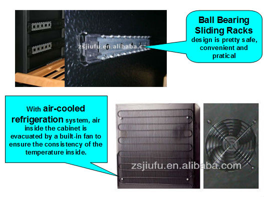 168ボトルシングルゾーンコンプレッサーワインクーラー冷凍庫問屋・仕入れ・卸・卸売り