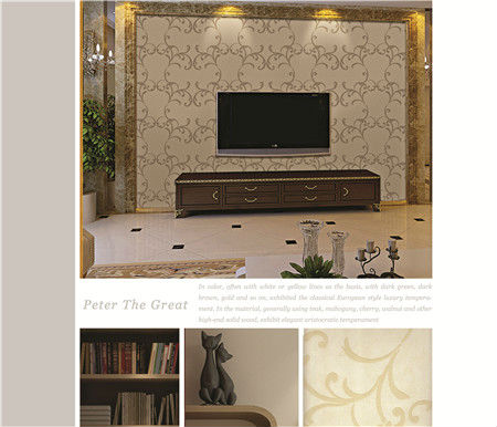 tv units with wallpaper