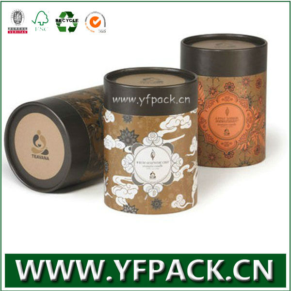 round cardboard cheap wholesale tea box