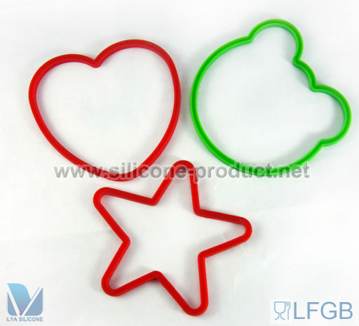heart egg frying mould