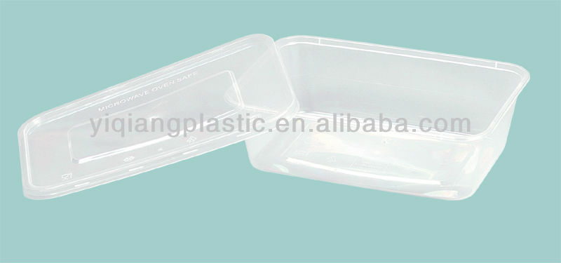 Plastic chicken container for food