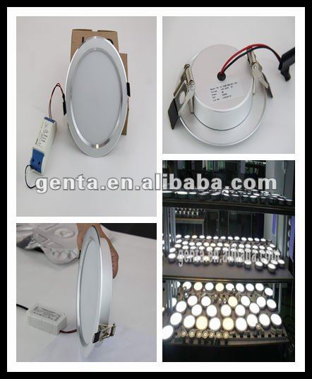2012 New Design,Good Heat Dissipation System 3W Ceiling Aluminum LED Downlight