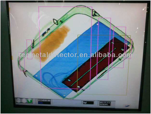 Cheap x-ray baggage inspection machine, X-ray luggage scanner TEC-5030A